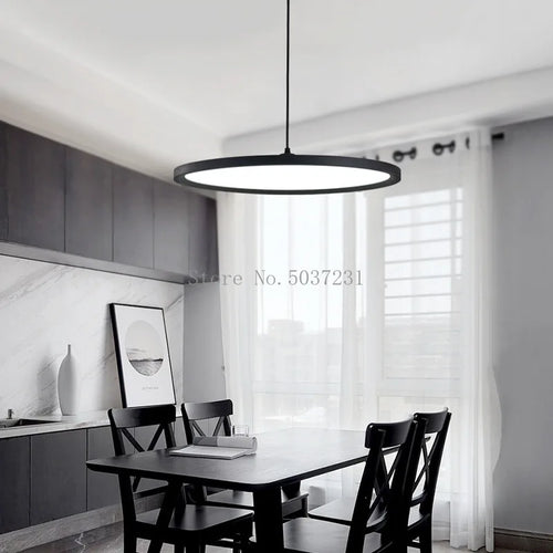 lustre moderne à led design nordique pour intérieur - vue 3 sur 12