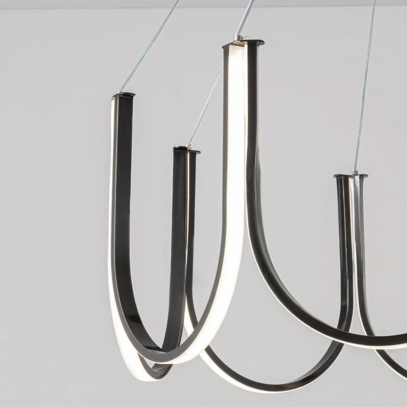 lustre led moderne créatif décoratif pour diverses utilisations - vue 5 sur 8