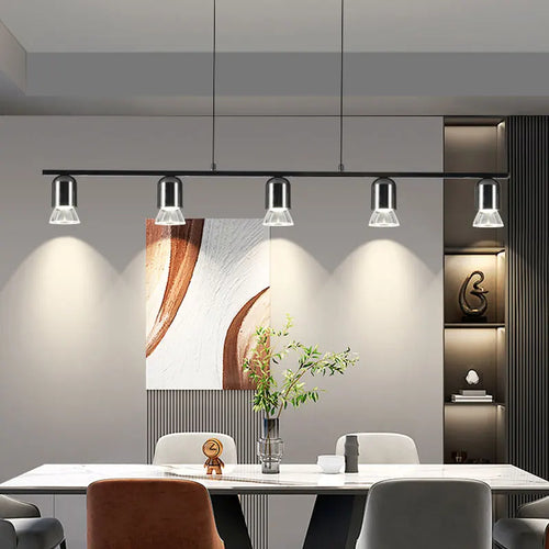 suspension led au design moderne et épuré pour intérieur original - vue 3 sur 10