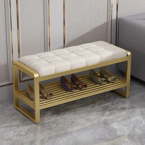 meuble à chaussures design en métal pour espace réduit - vue 3 sur 8