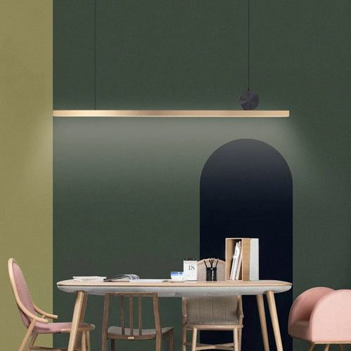 suspension led en acier inoxydable pour décoration moderne - vue 4 sur 8