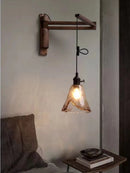 applique murale extensible en cuivre design élégant pour divers espaces