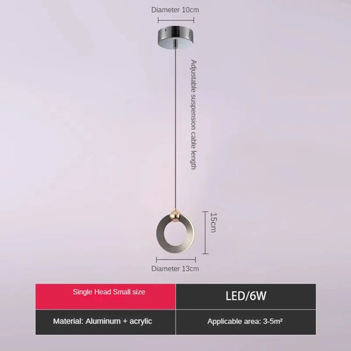lustre minimaliste italien pour espaces raffinés et élégants - vue 9 sur 8