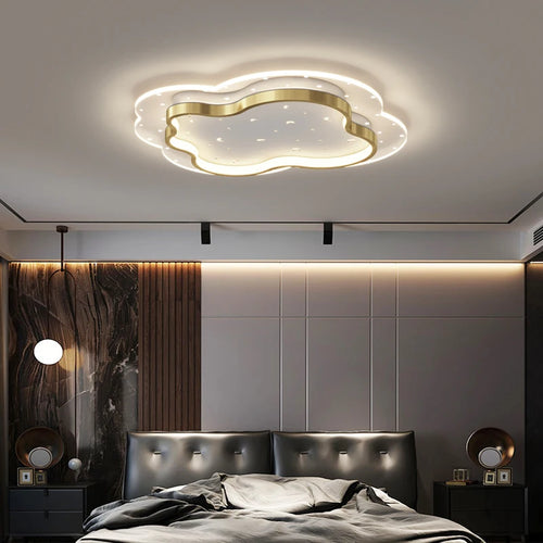 plafonnier led encastré étoiles romantique moderne pour enfants - vue 4 sur 12