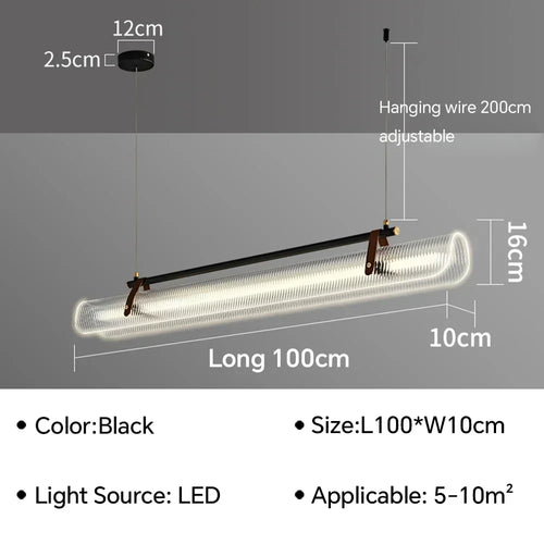 suspension LED design moderne pour divers espaces - vue 11 sur 12