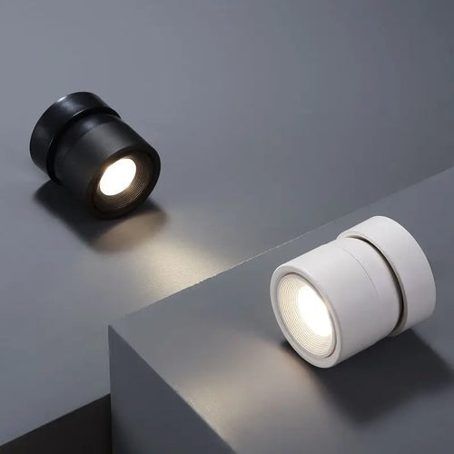 spot led brilm moderne intérieur aluminium downlight réglable 360° - vue 2 sur 11
