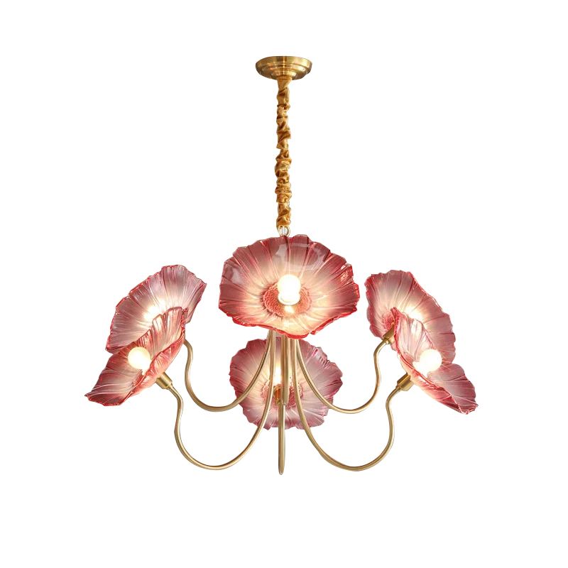 suspension moderne design nordique créatif floral élégant pour intérieur - vue 6 sur 14
