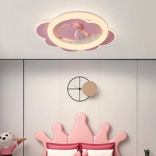 plafonnier créatif led pour chambre d enfant protection des yeux - vue 3 sur 8