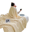 plaid hiver doux épais polaire carreaux style déco