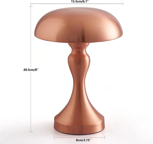 lampe de Table à LED capteur tactile bureau veilleuse Rechargeable sans fil - vue 8 sur 9