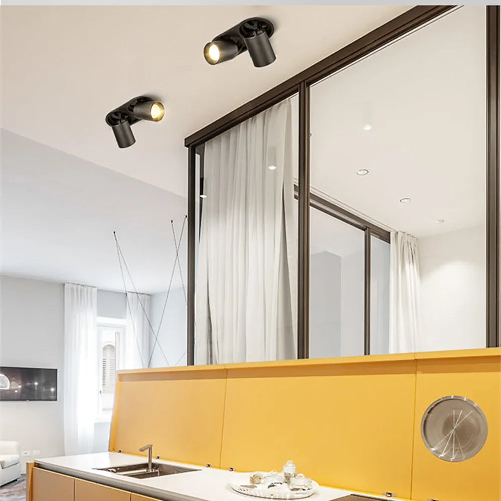 spot led encastrable extensible pour éclairage intérieur - vue 5 sur 5