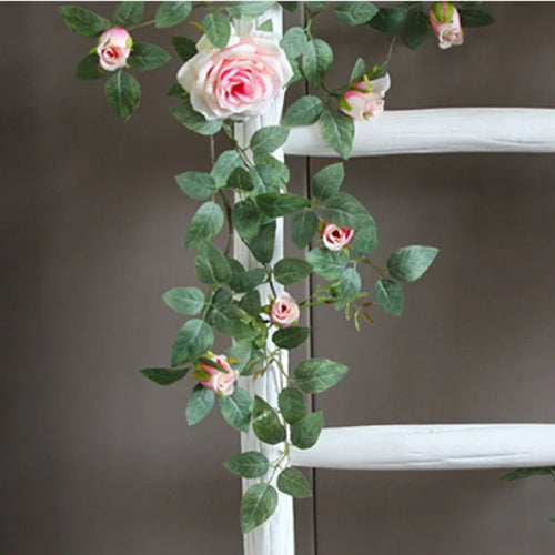 roses artificielles en soie pour décoration intérieure et extérieure - vue 3 sur 6