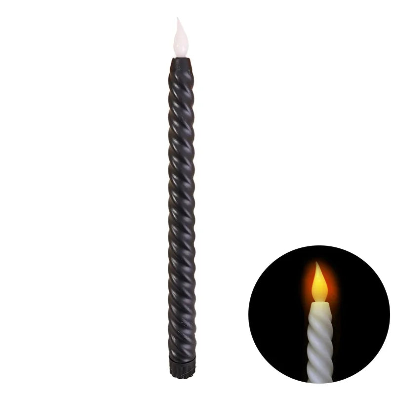 bougies led clignotantes sans flamme pour décorations festives - vue 12 sur 16