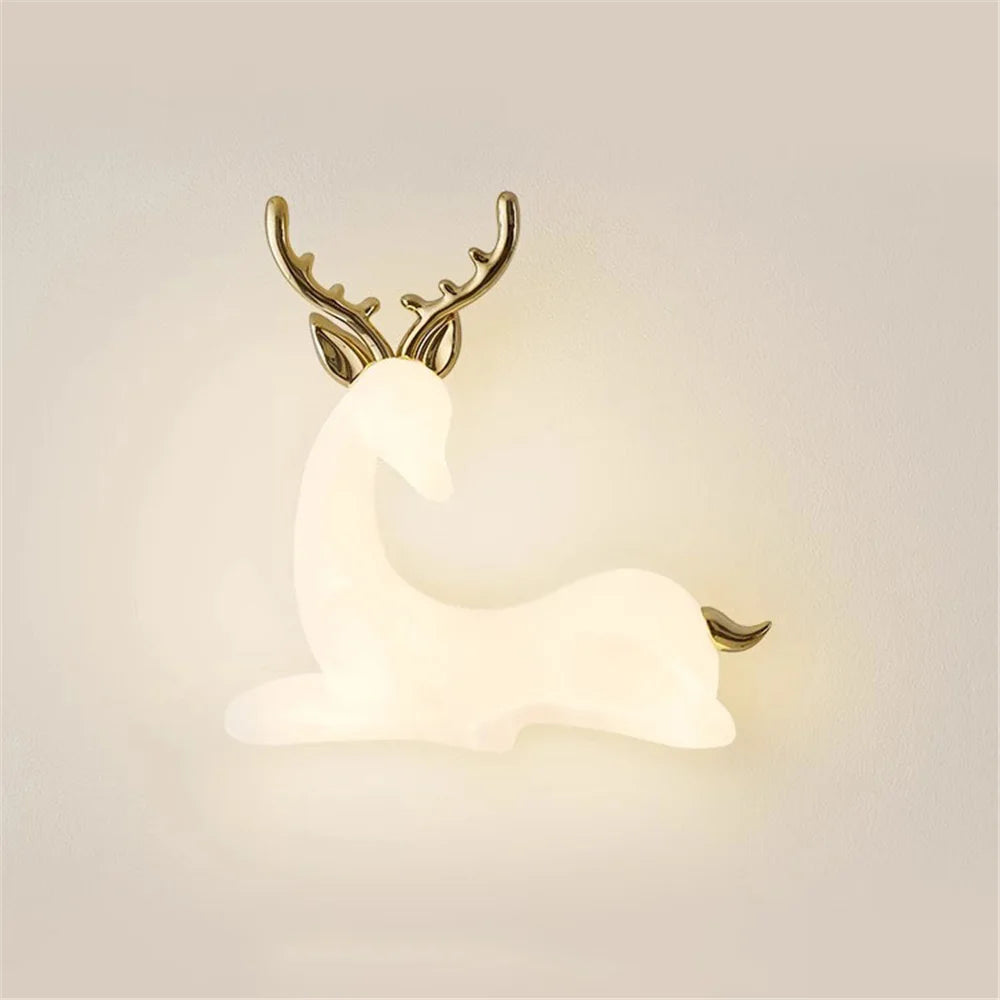 applique murale nordique en métal décorative pour chambre bébé - vue 2 sur 7