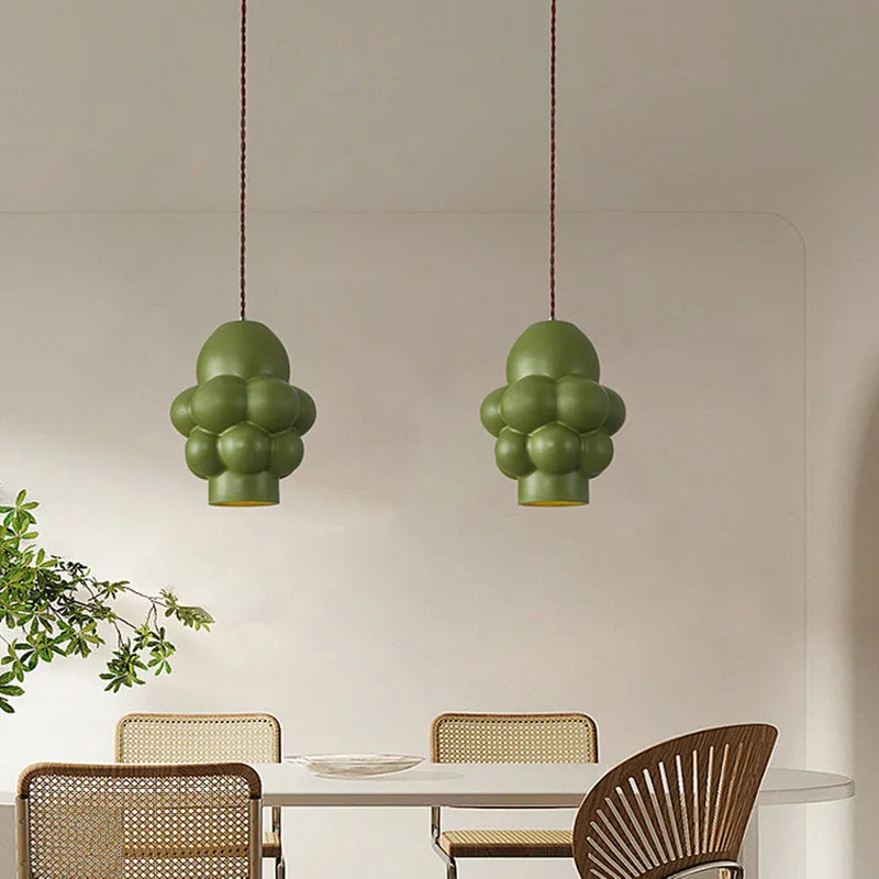 lustre led style wabi sabi nordique pour bar et restaurant - vue 3 sur 10