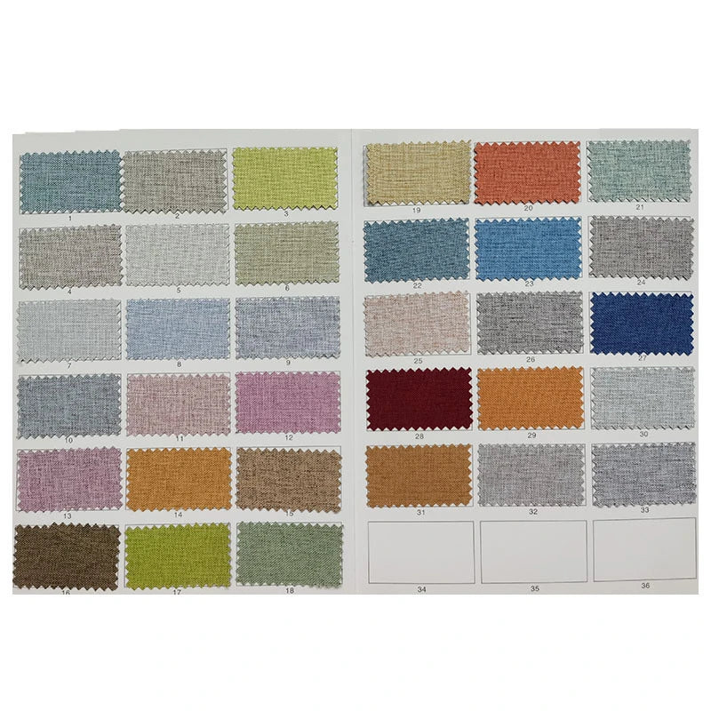 Rideau occultant sur mesure extra long style lin - vue 7 sur 11