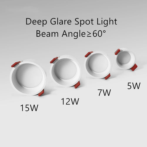 spot led dimmable anti-éblouissement pour éclairage intérieur - vue 4 sur 6