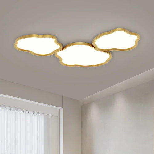 lustre nuage lumineux suspension décoration intérieure luminair - vue 3 sur 12