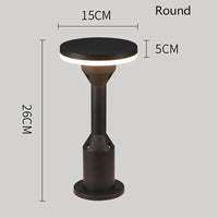 lampe borne led pour éclairage extérieur paysage