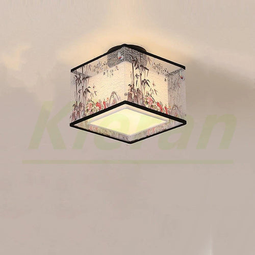 plafonnier led moderne simple lotus oiseau pour hôtel ktv - vue 9 sur 30