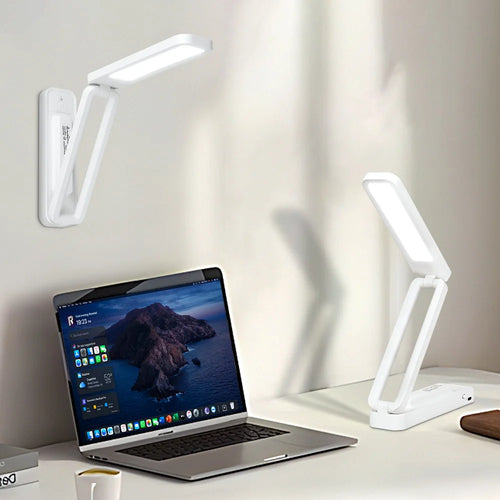 lampe de bureau pliable tactile avec télécommande et intensité variable - vue 2 sur 7