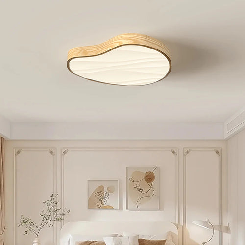 lustres en grain de bois modernes et simples pour éclairage domestique - vue 3 sur 14
