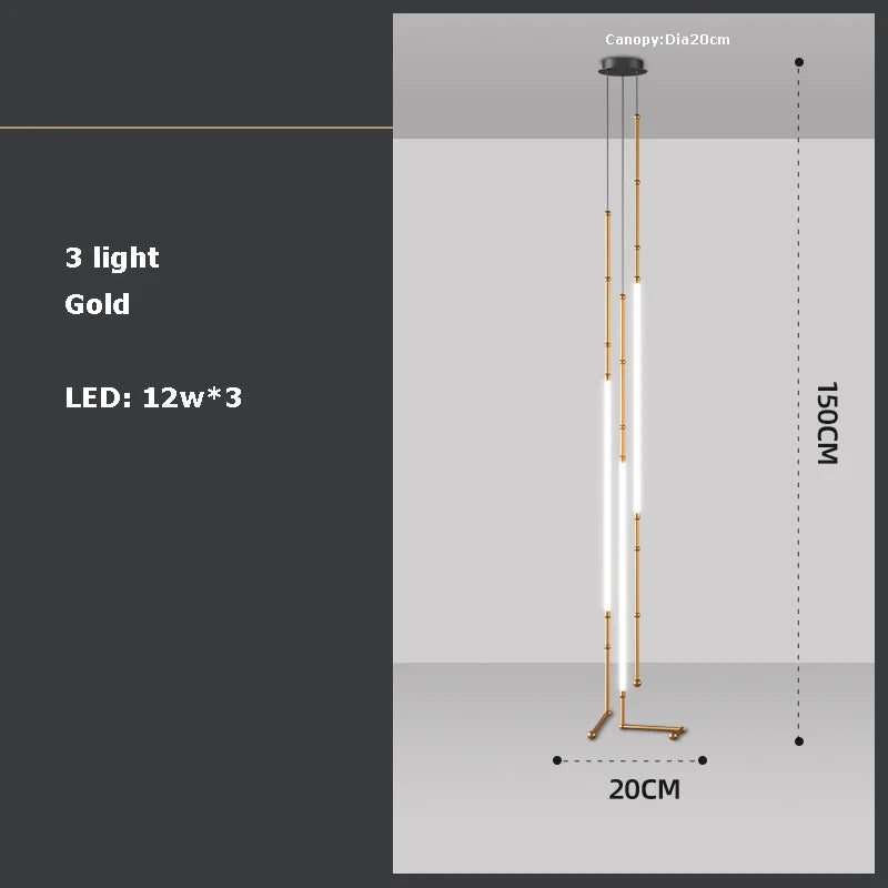 lustre art déco en métal noir avec éclairage led - vue 16 sur 16