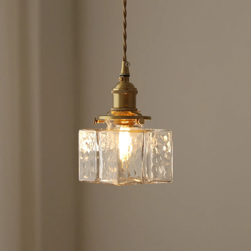 Suspension de luxe japonais en verre minimaliste - vue 3 sur 9