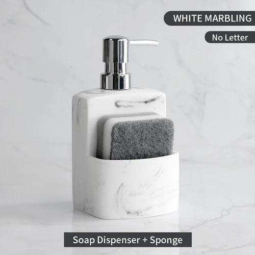 distributeur de savon liquide avec rangement pour accessoires de cuisine - vue 14 sur 14