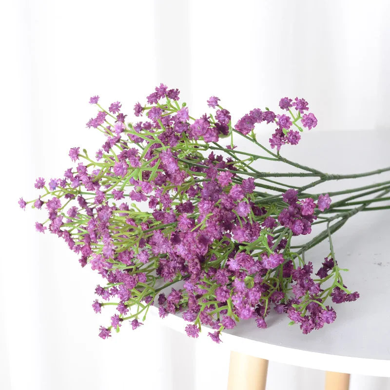 bouquet de fleurs artificielles étoiles pour fêtes et décorations - vue 13 sur 14