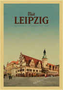 affiche de voyage rétro pour passionnés de tourisme