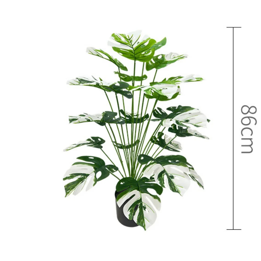 plante artificielle feuilles de tortue pour décoration intérieure - vue 21 sur 25