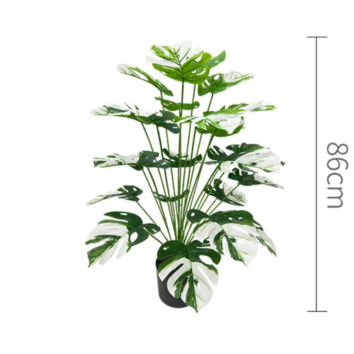 plante artificielle feuilles de tortue pour décoration intérieure - vue 22 sur 25
