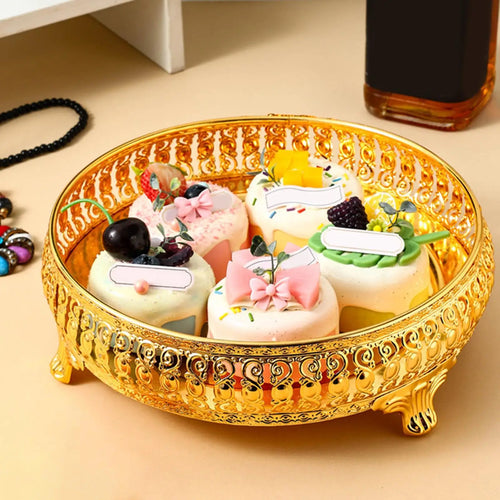 corbeille à fruits ronde pour rangement décoratif et collations - vue 5 sur 6