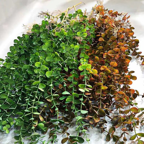 plantes artificielles en rotin pour décoration intérieure et extérieure - vue 6 sur 8
