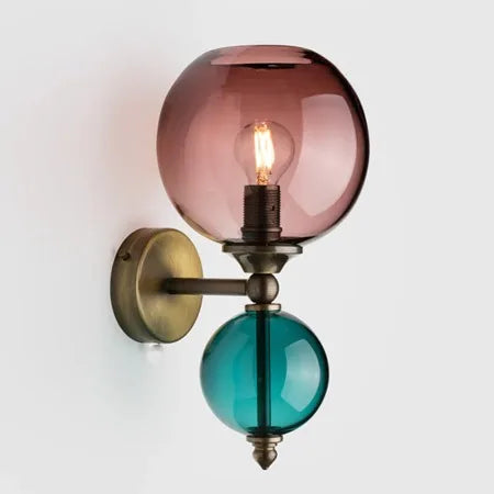 applique murale en verre coloré moderne pour intérieur créatif - vue 12 sur 13