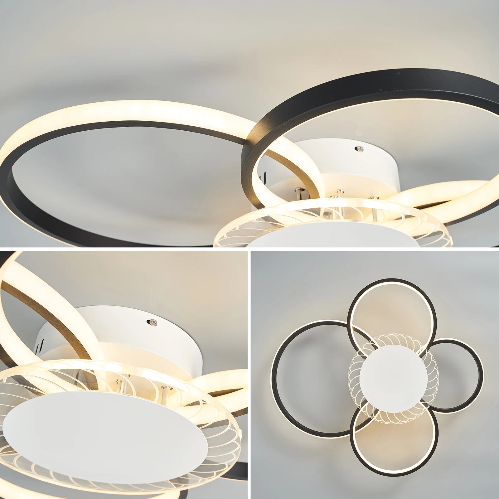 plafonnier led moderne design pour intérieur livraison gratuite - vue 4 sur 10