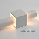 lustre cylindrique créatif pour décoration industrielle élégante