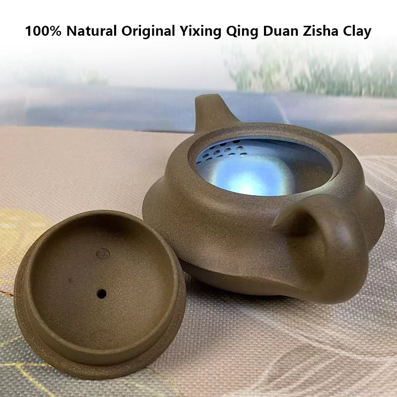Théière yixing zisha artisanale style rétro cérémonie thé - vue 5 sur 6