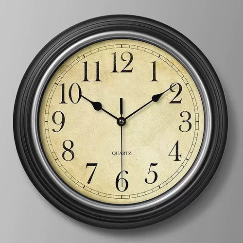 horloge murale rétro nordique silencieuse pour intérieur élégant - vue 11 sur 15