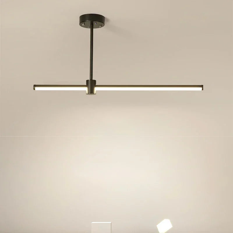 lustre moderne à led pour décoration intérieure élégante - vue 3 sur 9