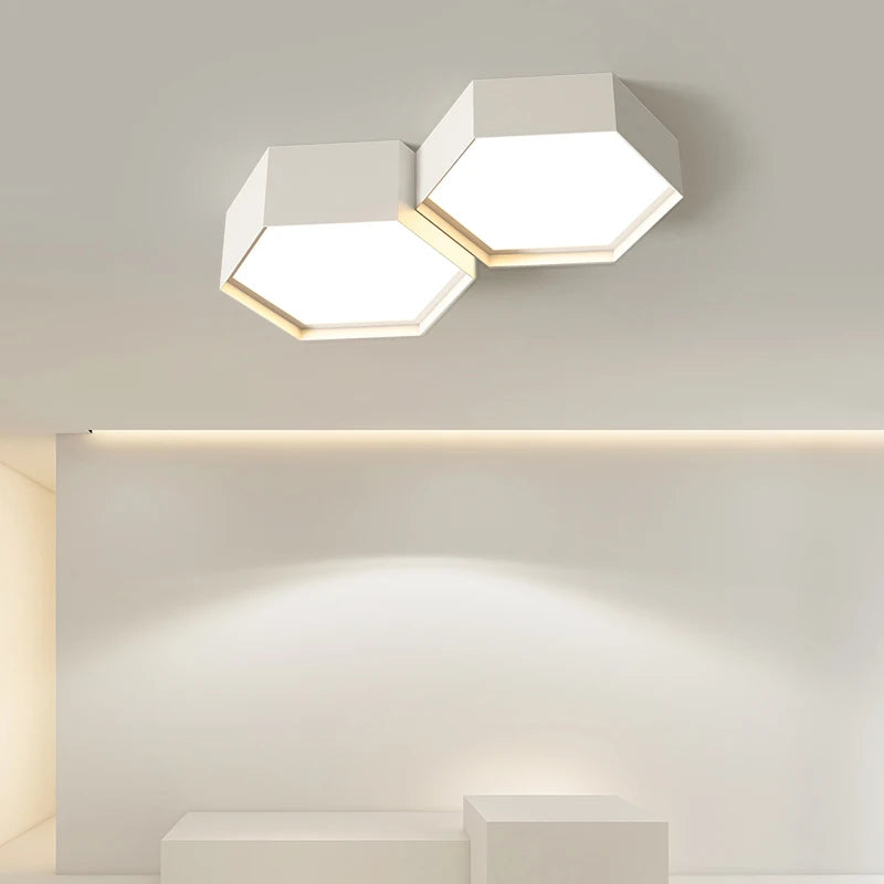 plafonniers modernes simples créatifs minimalistes - vue 5 sur 10