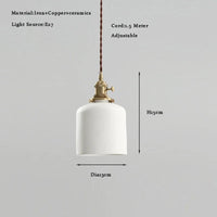 suspension moderne réglable en laiton pour intérieur rustique