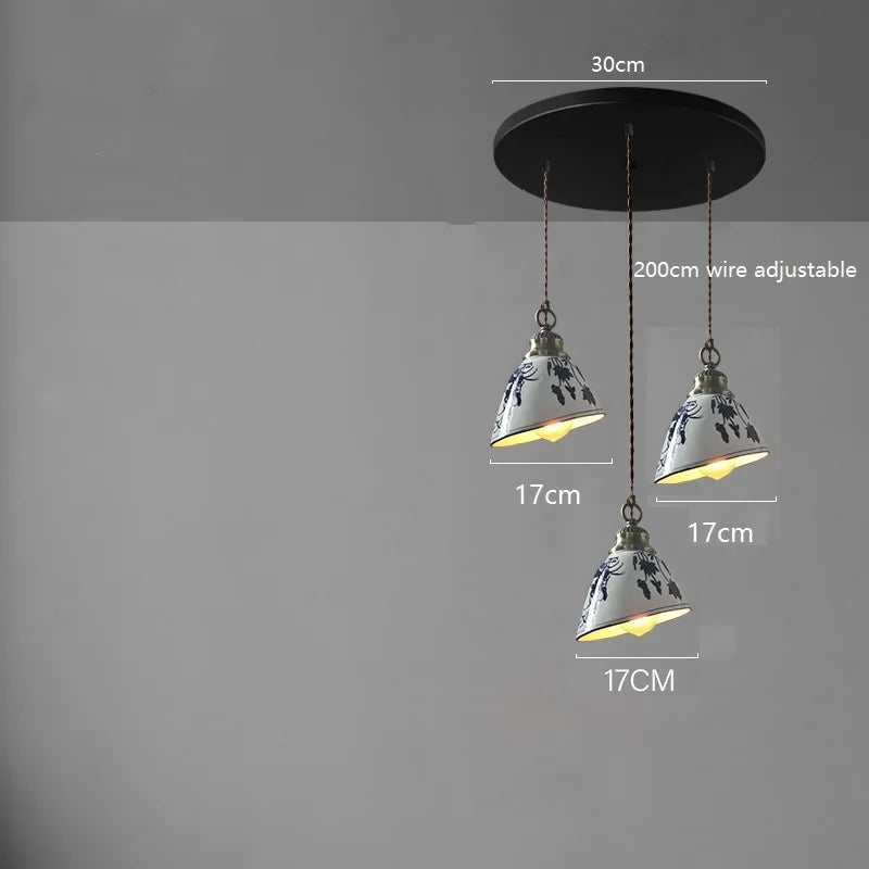 Suspension led en céramique moderne simple - vue 24 sur 29
