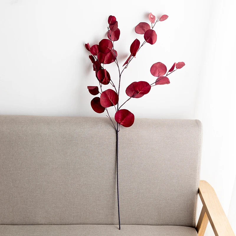 plante artificielle eucalyptus pour décoration automnale et arrangements DIY - vue 12 sur 16