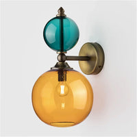 Applique murale LED en forme de bulle de verre