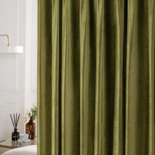Rideau occultant style retro pour grandes fenetres salon - vue 2 sur 17