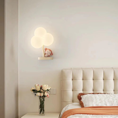 lampe nuage mignonne pour chambre d'enfant animaux et princesses - vue 3 sur 8