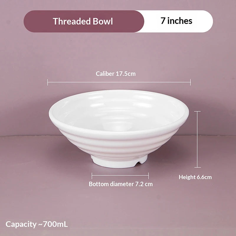 bol ramen melamine epais resistant style japonais cuisine - vue 10 sur 12