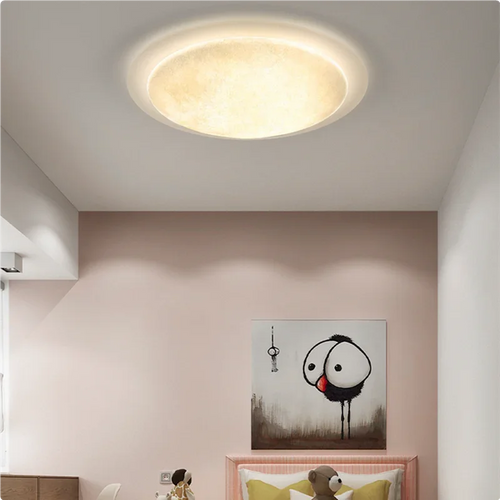 plafonnier en acrylique tricolor led design moderne élégant - vue 2 sur 9
